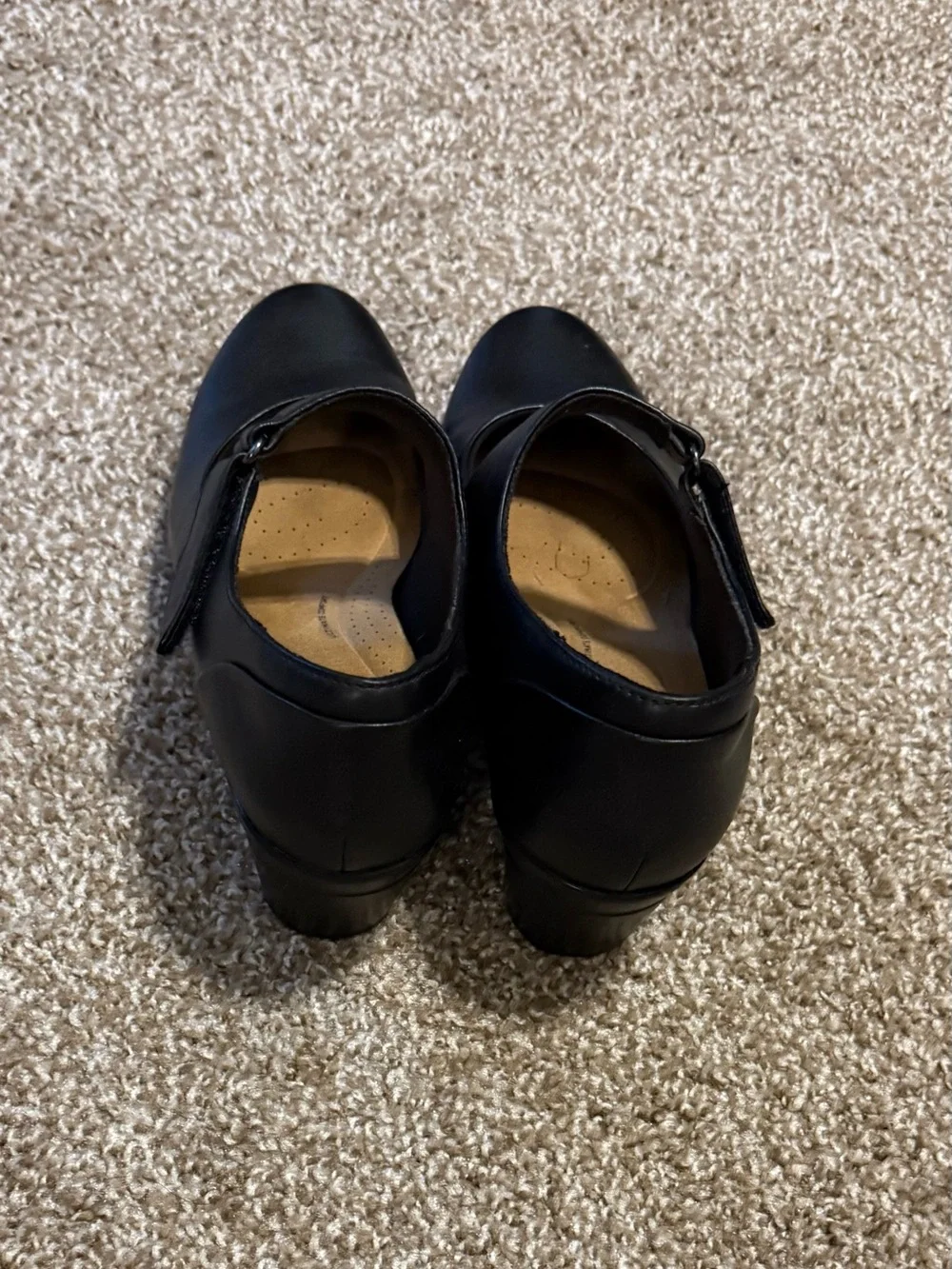 Clarks Black Mary Jane Comfortable Shoes